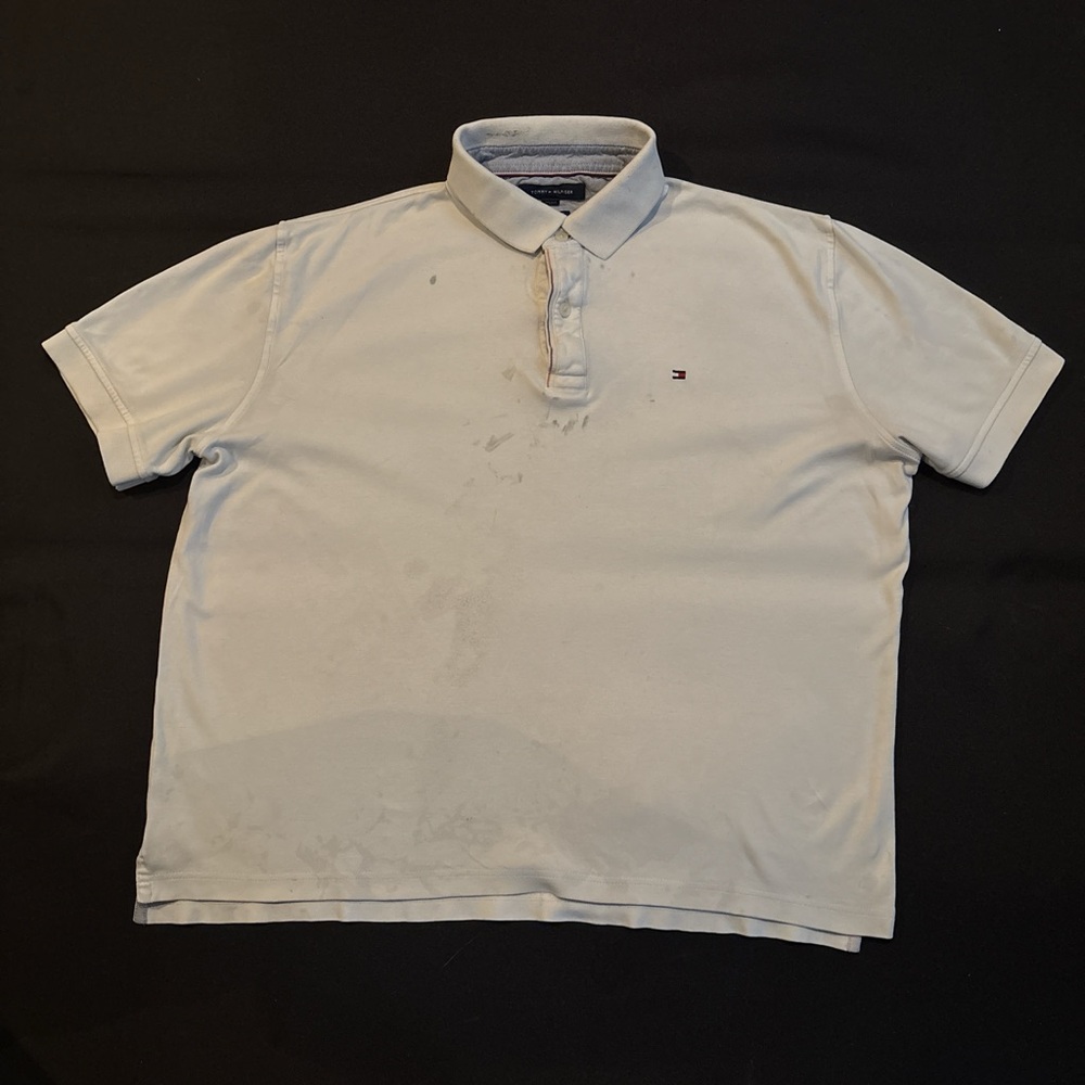 Tommy Hilfiger Light Gray Polo Shirt